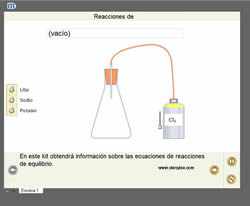 Software de simulación de laboratorio virtual de Química StudyRoom Yenka
