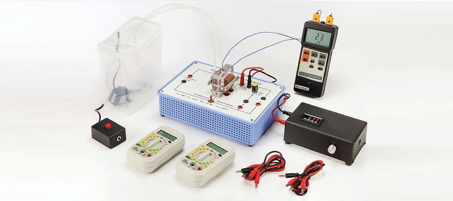 Aparatos para laboratorios de Experimento de efecto termoeléctrico F25 SF Scientific en Colombia