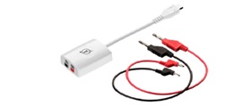 Sensor externo de corriente para recolectores de datos GlobiSens para laboratorios de ciencias