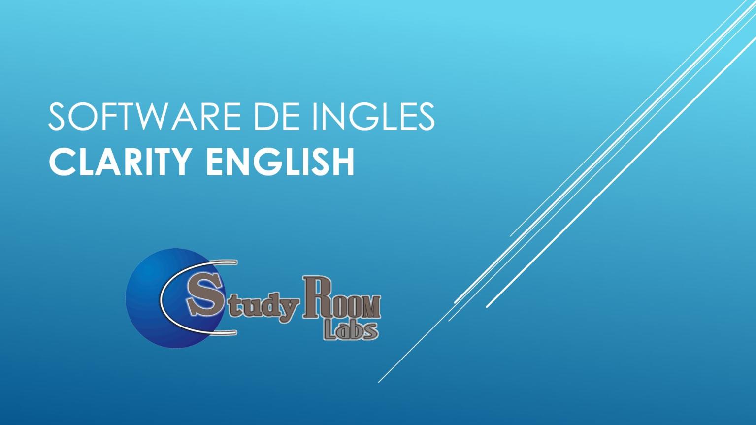 Software de inglés Tense Buster de Clarity English 1