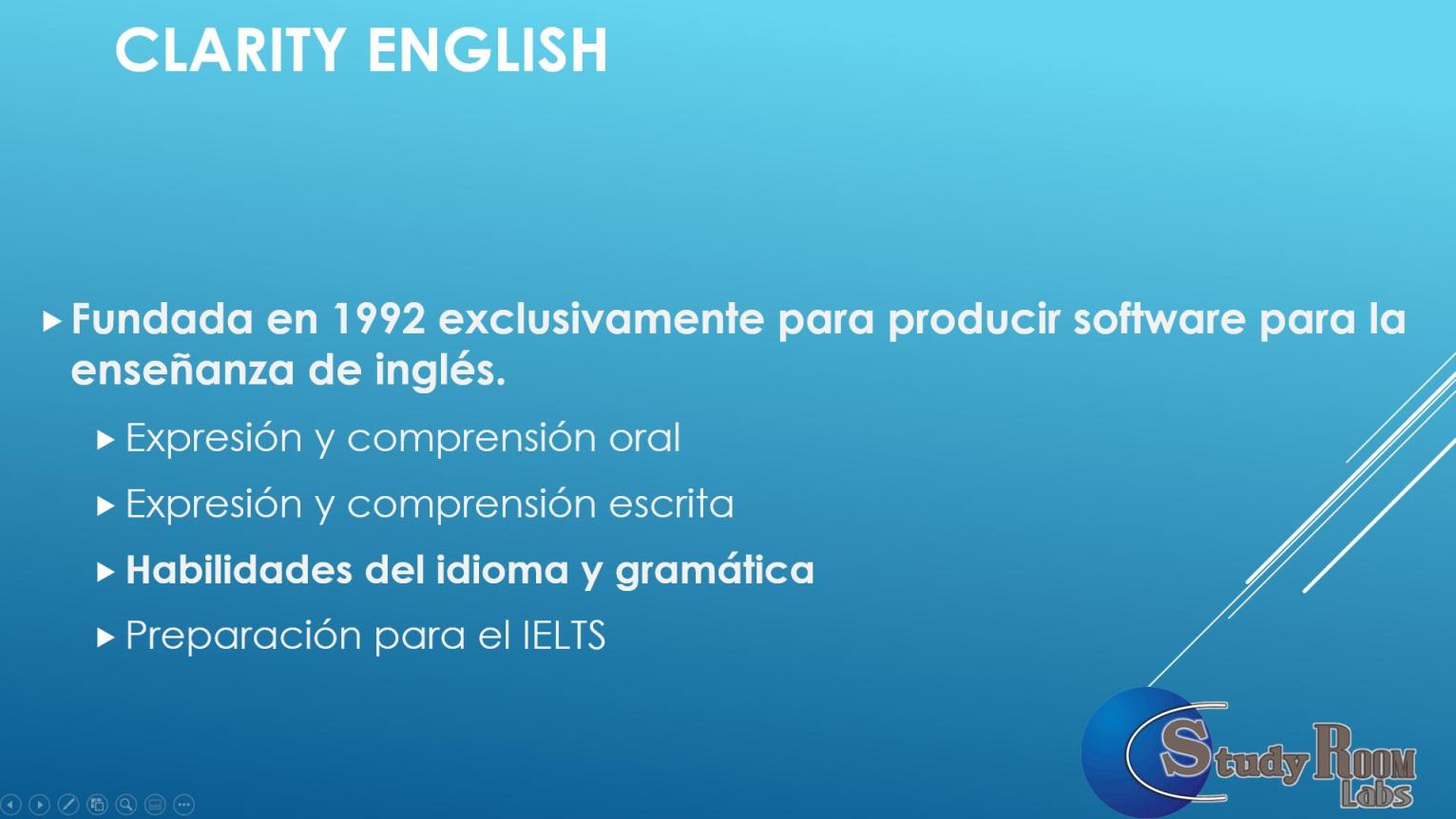 Software de inglés Tense Buster de Clarity English 2