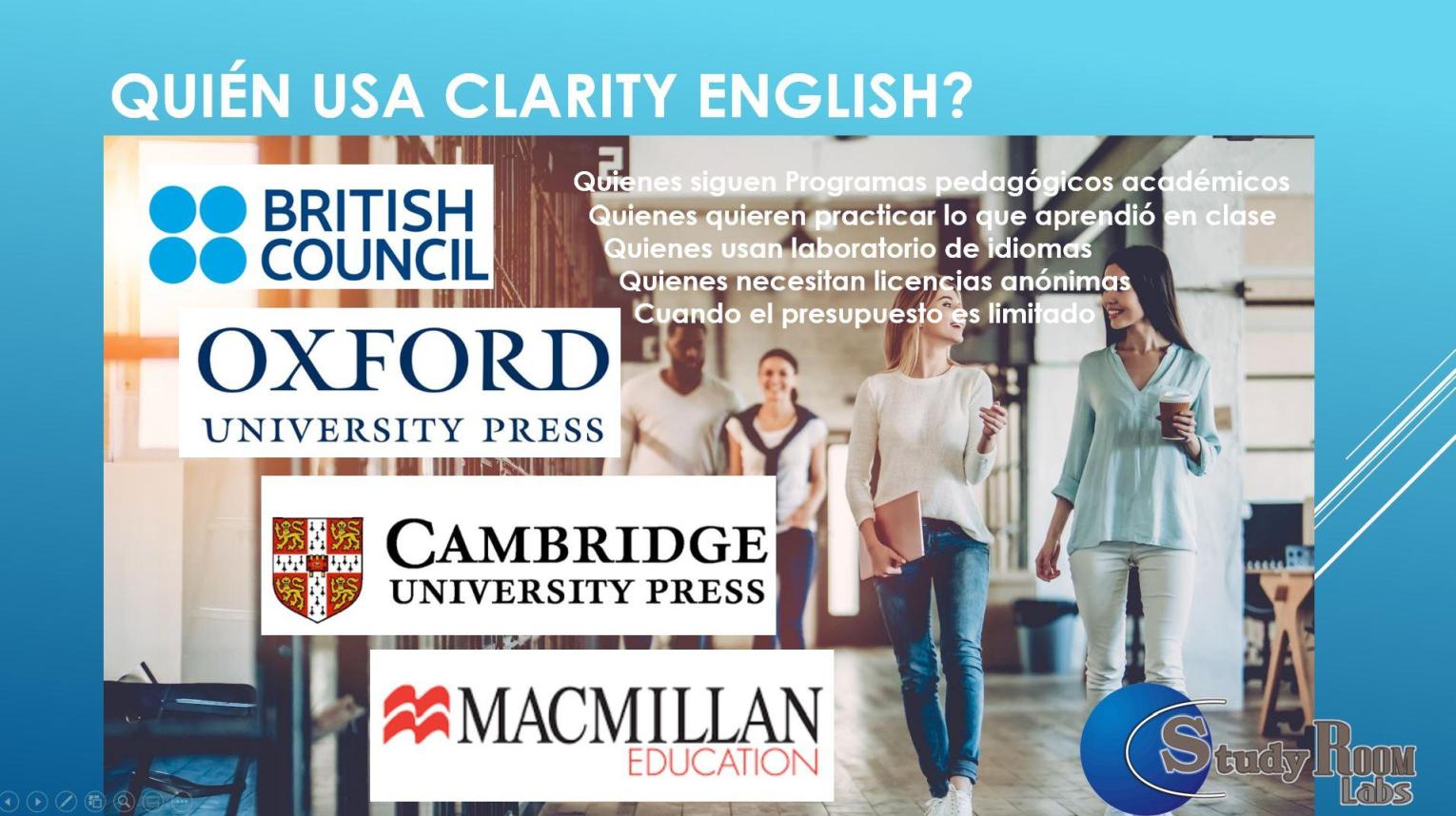 Comparación entre el software de Clarity y el de 7Speaking 9