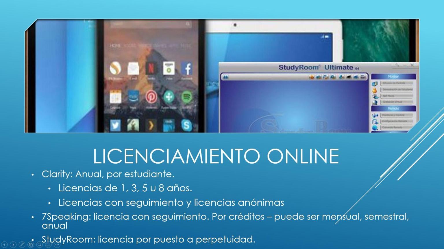 Comparación entre el software de Clarity y el de 7Speaking 10